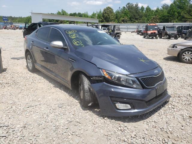 5XXGM4A7XFG472977 - 2015 KIA OPTIMA BLUE photo 1