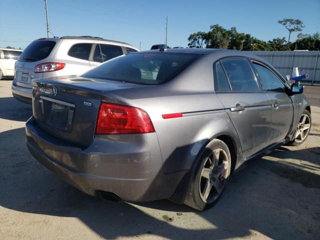 19UUA66265A078506 - 2005 ACURA TL GRAY photo 4