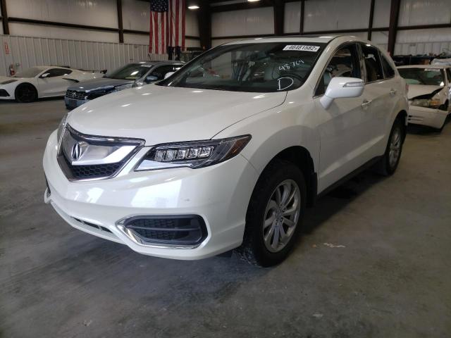 5J8TB3H33GL015996 - 2016 ACURA RDX WHITE photo 2