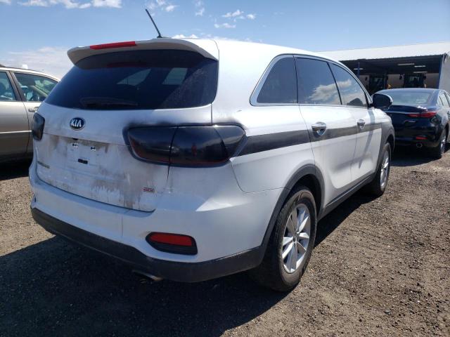 5XYPG4A34KG518023 - 2019 KIA SORENTO L WHITE photo 4