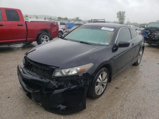 1HGCS12318A022326 - 2008 HONDA ACCORD LX- BLACK photo 2