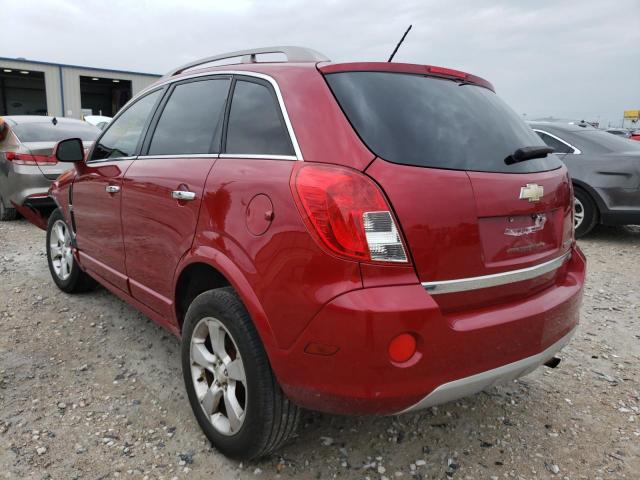 3GNAL4EK9FS526536 - 2015 CHEVROLET CAPTIVA LT RED photo 3