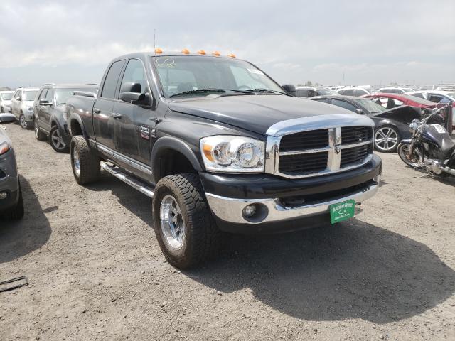 1D7KS28A37J615387 - 2007 DODGE RAM 2500 S BLACK photo 1