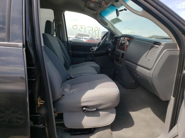 1D7KS28A37J615387 - 2007 DODGE RAM 2500 S შავი ფოტო 5