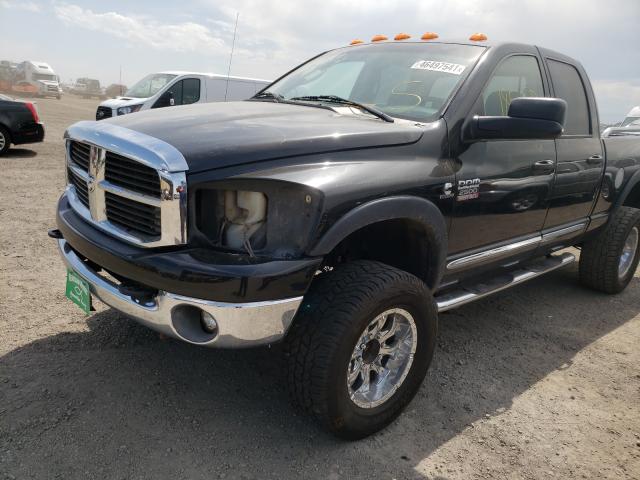 1D7KS28A37J615387 - 2007 DODGE RAM 2500 S BLACK photo 9