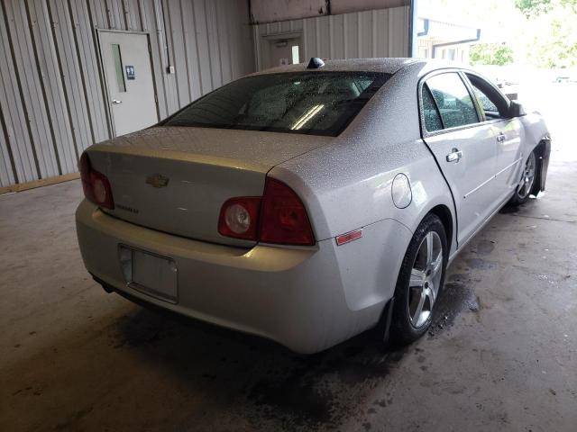 1G1ZC5E01CF216499 - 2012 CHEVROLET MALIBU 1LT 银色 照片 4