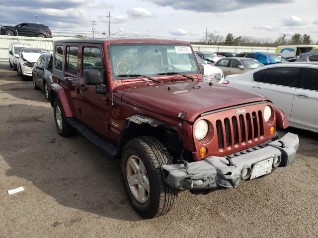 1J4GA59187L218811 - 2007 JEEP WRANGLER S RED photo 1