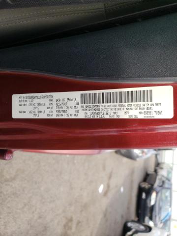 1J4GA59187L218811 - 2007 JEEP WRANGLER S RED photo 10