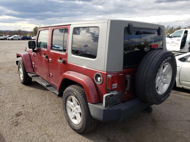 1J4GA59187L218811 - 2007 JEEP WRANGLER S RED photo 3