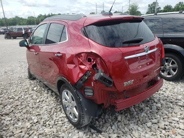 KL4CJBSB5GB600655 - 2016 BUICK ENCORE CON 勃艮第红 照片 3