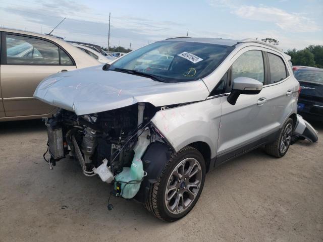 MAJ3S2KE5KC256668 - 2019 FORD ECOSPORT T SILVER photo 2