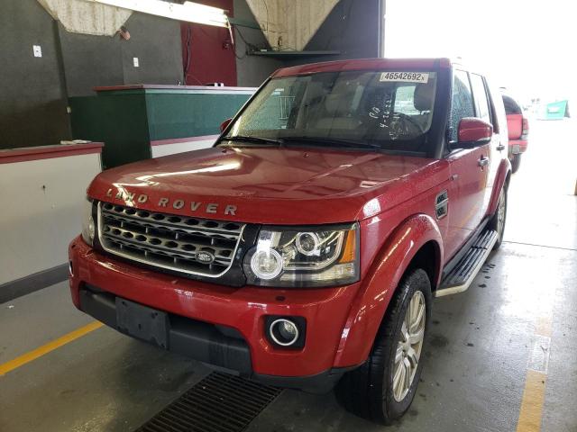 SALAB2V60FA765874 - 2015 LAND ROVER LR4 წითელი ფოტო 2