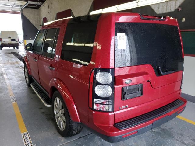 SALAB2V60FA765874 - 2015 LAND ROVER LR4 წითელი ფოტო 3