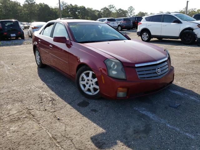 1G6DP567650103707 - 2005 CADILLAC CTS HI FEA RED photo 1