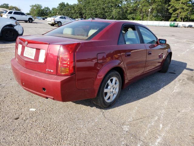 1G6DP567650103707 - 2005 CADILLAC CTS HI FEA RED photo 4