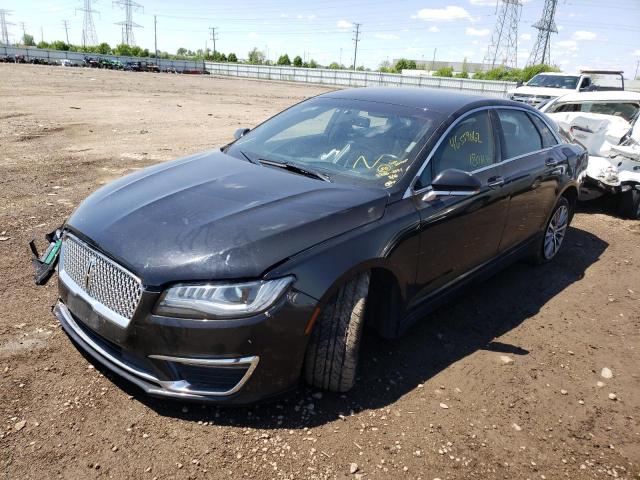 3LN6L5KU7JR613552 - 2018 LINCOLN MKZ HYBRID BLACK photo 2