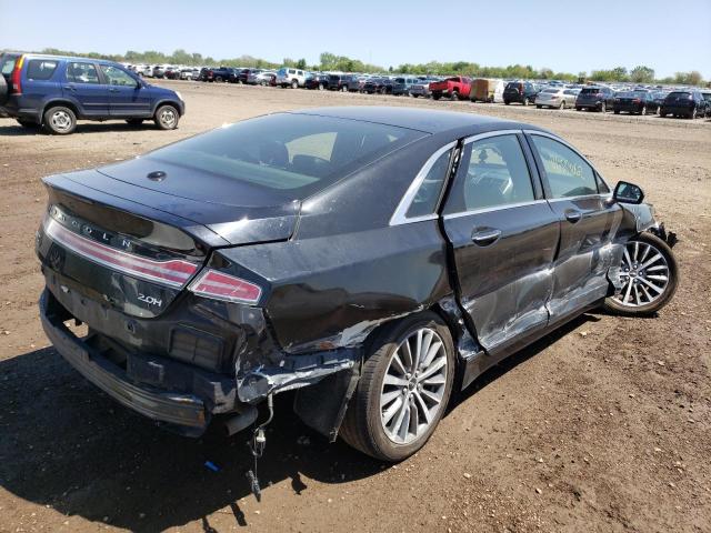 3LN6L5KU7JR613552 - 2018 LINCOLN MKZ HYBRID BLACK photo 4