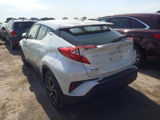 JTNKHMBX6M1118116 - 2021 TOYOTA C-HR XLE WHITE photo 3