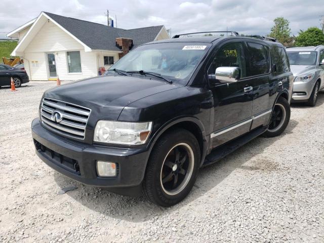 5N3AA08C47N802227 - 2007 INFINITI QX56 BLACK photo 2