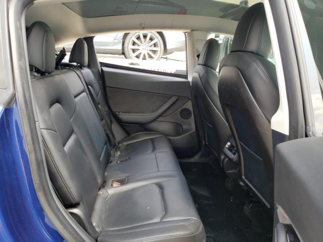 5YJYGDEF9LF001155 - 2020 TESLA MODEL Y أزرق صورة 6