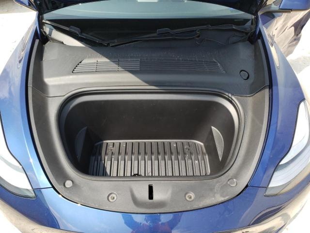 5YJYGDEF9LF001155 - 2020 TESLA MODEL Y أزرق صورة 7