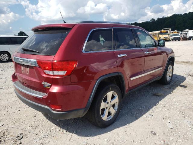 1C4RJFBG0DC541927 - 2013 JEEP GRAND CHER RED photo 4