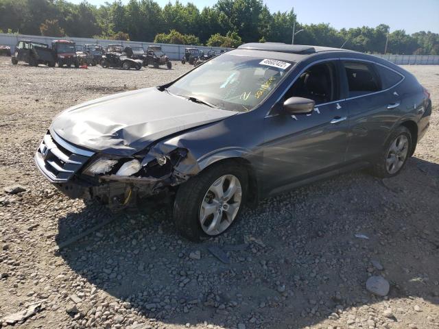 5J6TF1H52AL014140 - 2010 HONDA ACCORD CRO GRAY photo 2