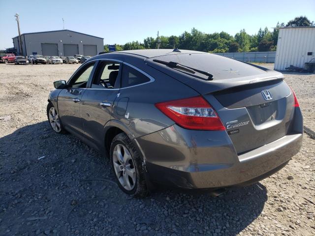 5J6TF1H52AL014140 - 2010 HONDA ACCORD CRO GRAY photo 3