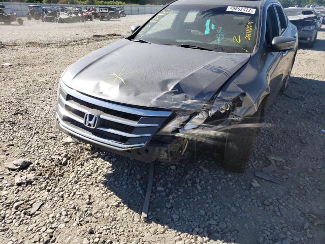 5J6TF1H52AL014140 - 2010 HONDA ACCORD CRO GRAY photo 9