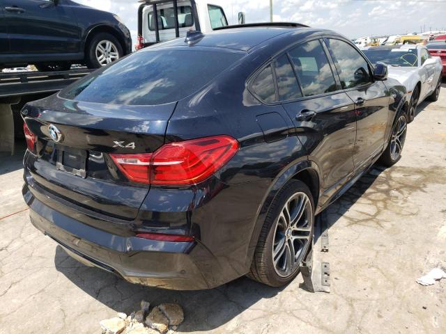 5UXXW3C36H0T79701 - 2017 BMW X4 XDRIVE2 BLUE photo 4