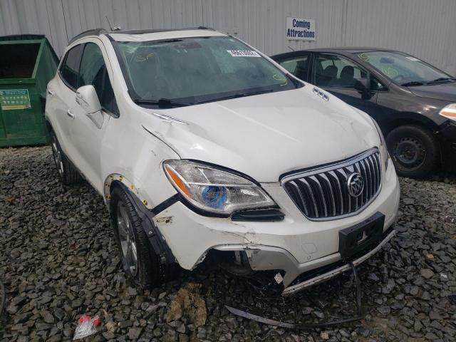 KL4CJHSBXEB785074 - 2014 BUICK ENCORE PRE WHITE photo 1