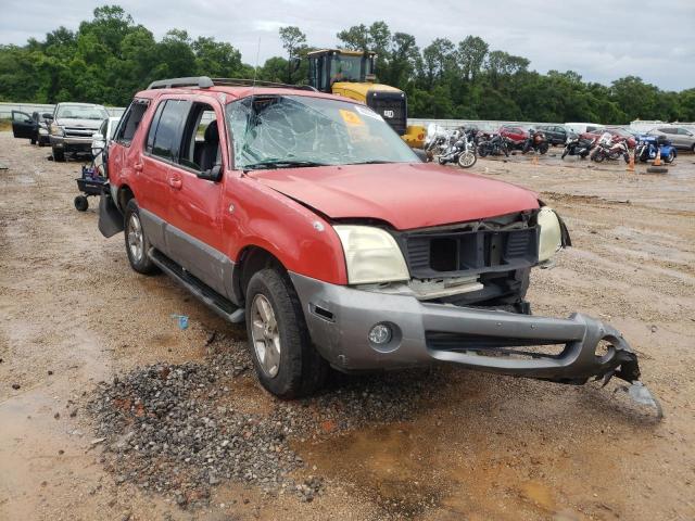 4M2ZU66K55UJ13928 - 2005 MERCURY MOUNTAINEE RED photo 1