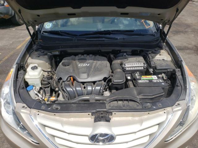 5NPEB4AC0BH051150 - 2011 HYUNDAI SONATA GLS GOLD photo 7