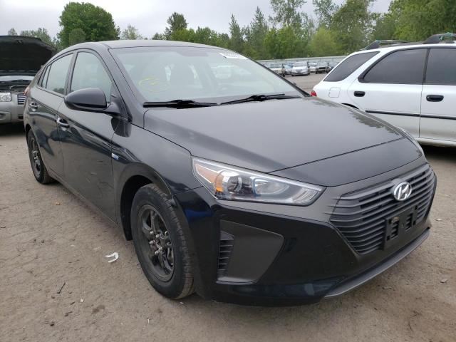 KMHC65LC7KU170622 - 2019 HYUNDAI IONIQ BLUE BLACK photo 1