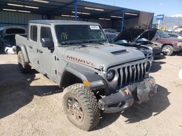 1C6JJTEG4ML527477 - 2021 JEEP GLADIATOR GRAY photo 1