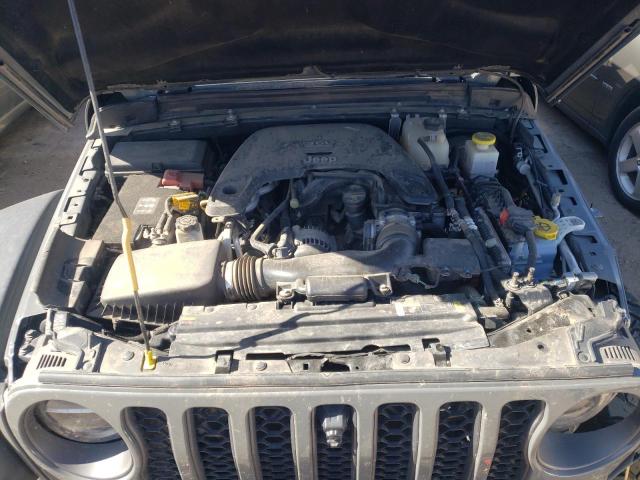 1C6JJTEG4ML527477 - 2021 JEEP GLADIATOR GRAY photo 7