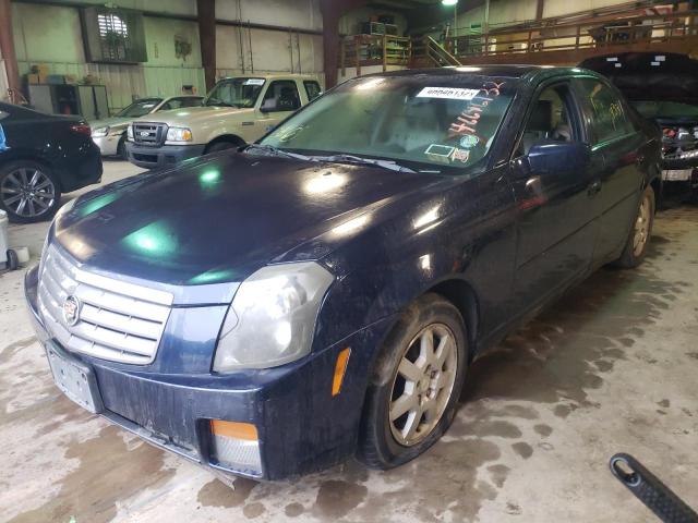 1G6DP567250229661 - 2005 CADILLAC CTS HI FEA BLUE photo 2