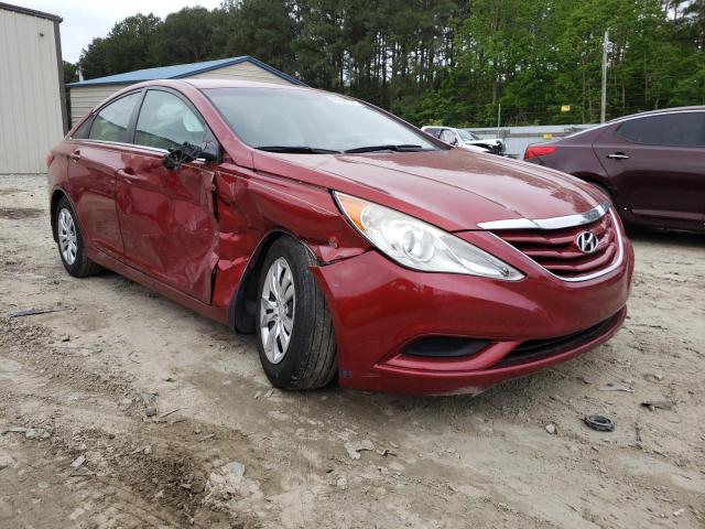 5NPEB4AC1BH274121 - 2011 HYUNDAI SONATA GLS MAROON photo 1