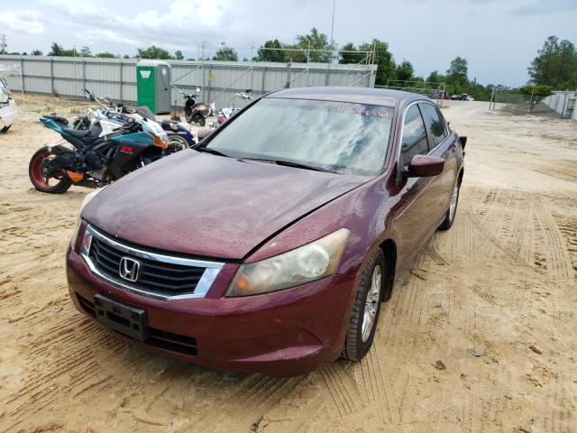 1HGCP26438A087558 - 2008 HONDA ACCORD LXP BURGUNDY photo 2