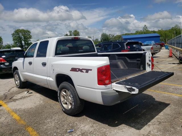 1D7HE28K87S218374 - 2007 DODGE DAKOTA QUA WHITE photo 3