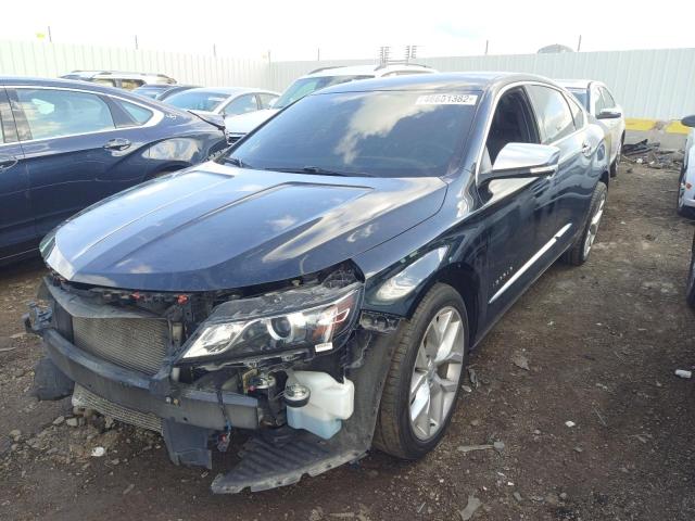 2G1125S38J9146407 - 2018 CHEVROLET IMPALA PRE BLACK photo 2