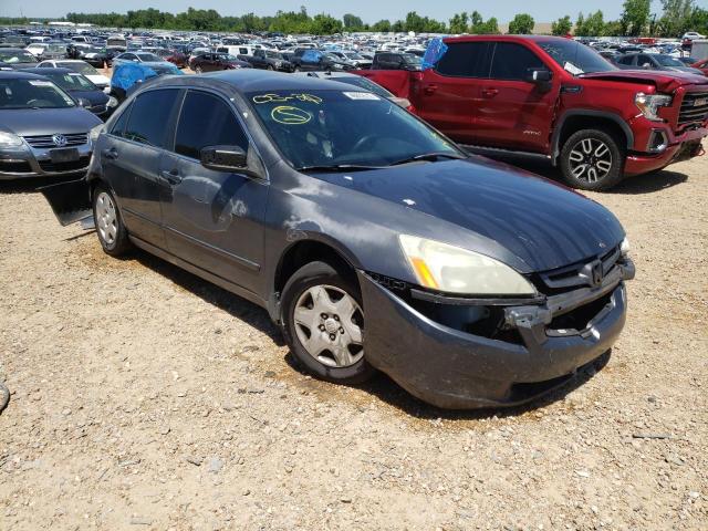 3HGCM56425G711907 - 2005 HONDA ACCORD LX GRAY photo 1