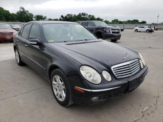 WDBUF56J66A805175 - 2006 MERCEDES-BENZ E 350 BLACK photo 1