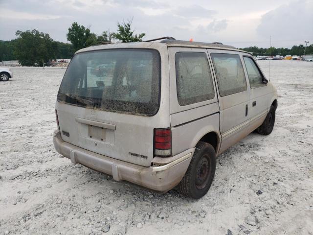 2B4GH2538NR649500 - 1992 DODGE CARAVAN BEIGE photo 4