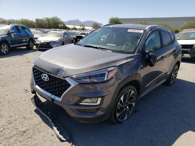 KM8J33AL6LU204171 - 2020 HYUNDAI TUCSON LIM GRAY photo 2