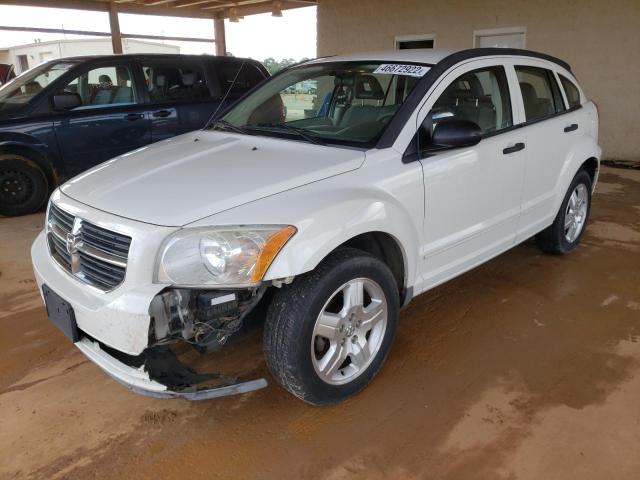 1B3HB48B57D374019 - 2007 DODGE CALIBER SX WHITE photo 2