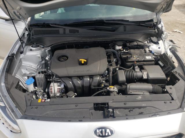 3KPF24AD6KE086583 - 2019 KIA FORTE FE SILVER photo 7