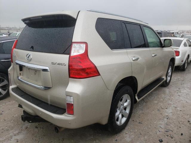 JTJBM7FX3A5001493 - 2010 LEXUS GX 460 GOLD photo 4