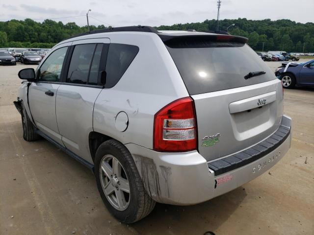 1J8FF47W17D193572 - 2007 JEEP COMPASS SILVER photo 3