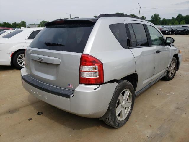 1J8FF47W17D193572 - 2007 JEEP COMPASS SILVER photo 4